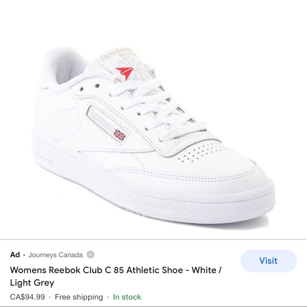 Reebok Club C 85s - size 8.5
